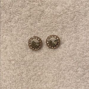 Silver earrings
